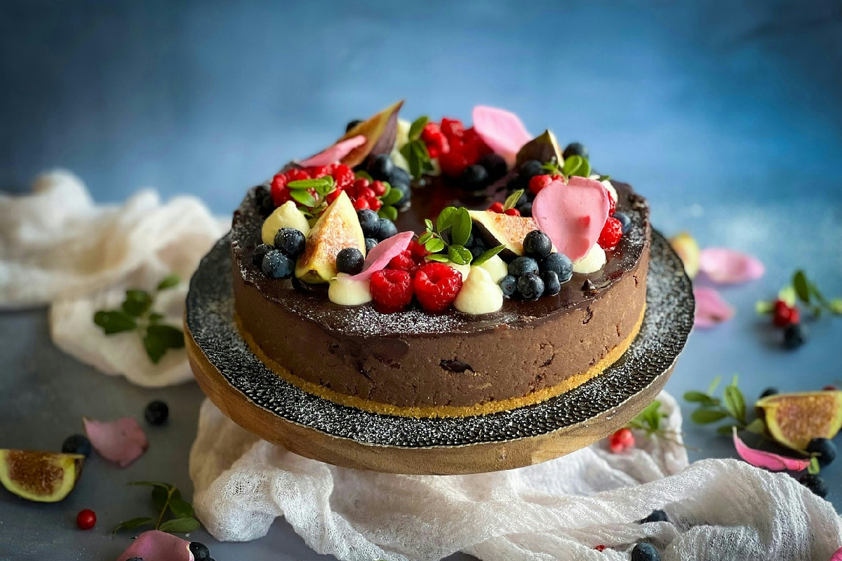 Schokotorte mit nur zwei Zutaten – die ideale Wahl für ein einfaches Frühstück